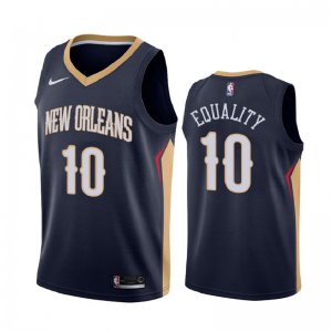 New Orleans Pelicans Jaxson Hayes Navy Icon Edition Jersey Men